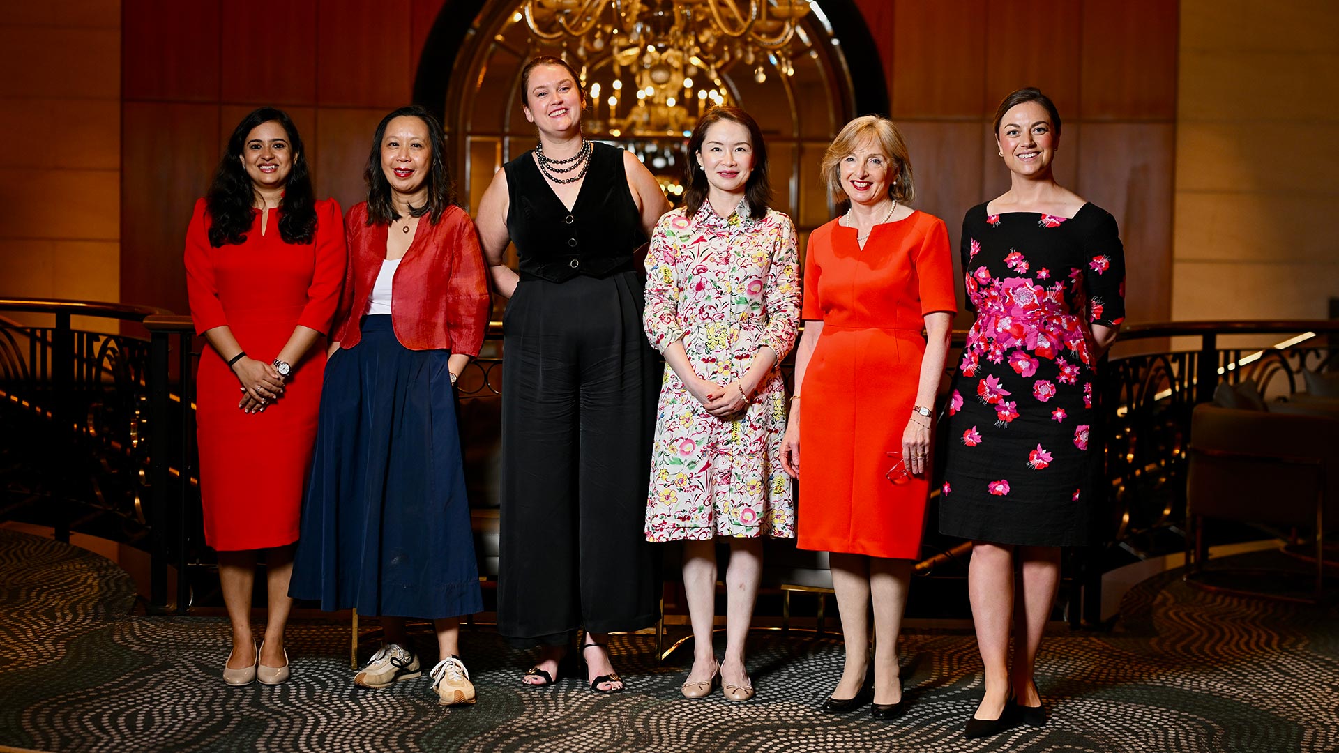 Women in Treasury APAC Forum 2025 panellists group photo